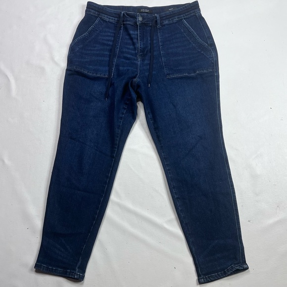 Judy Blue Indigo Denim Jogger Jeans - Picture 1 of 6